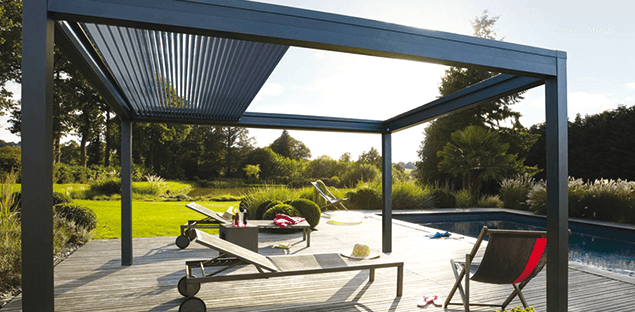 Store extérieur, pergolas